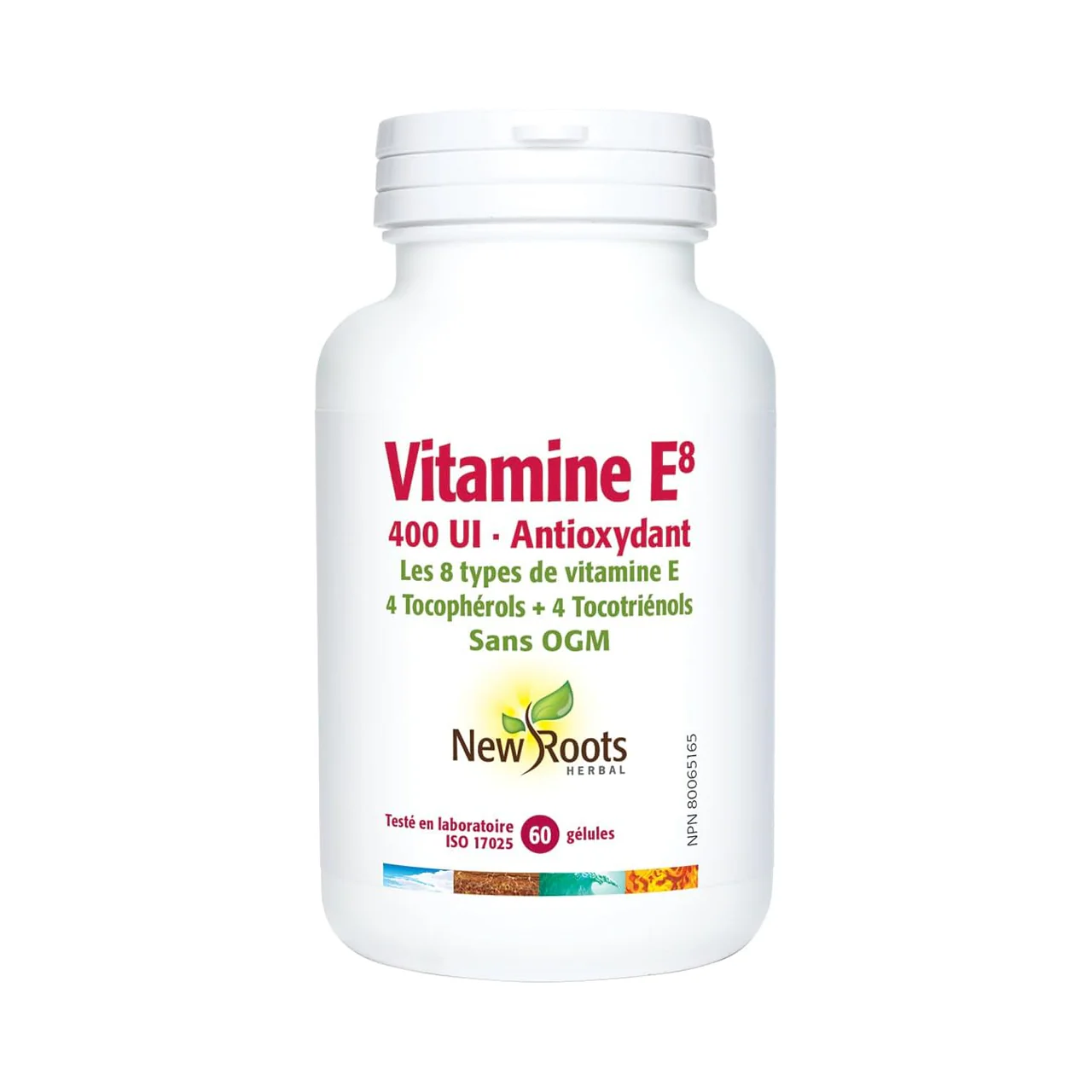 New Roots - Vitamin E8 400 IU | 60 Softgels* - Image 2