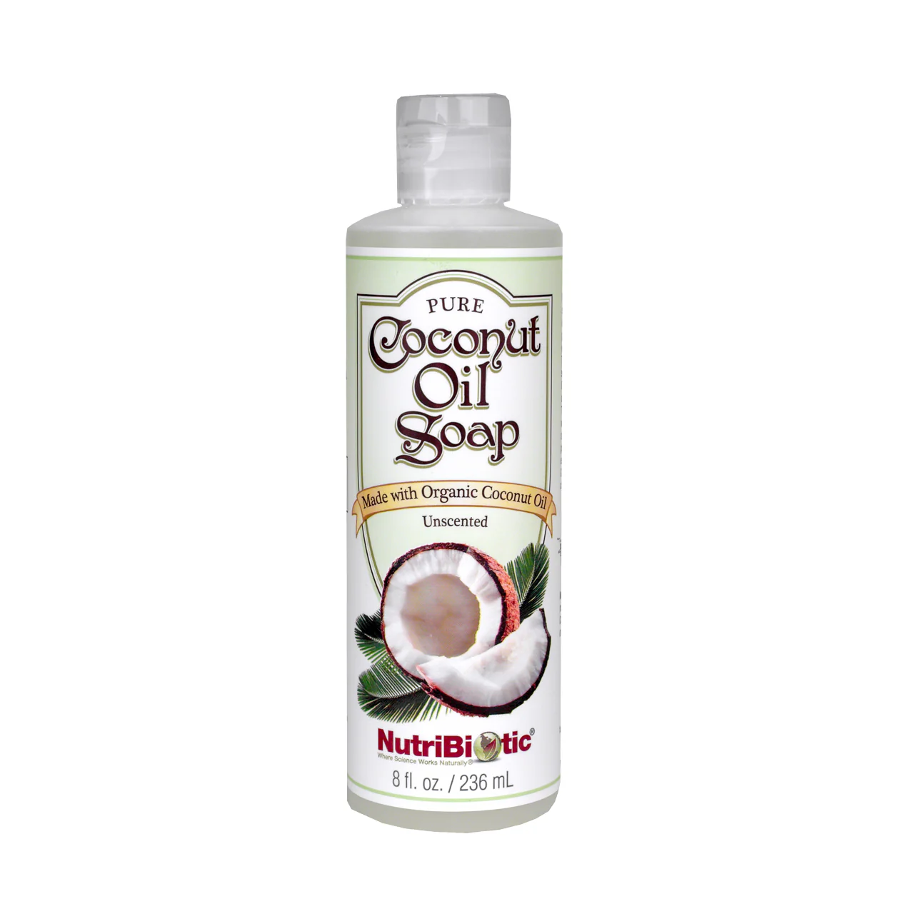 Nutribiotic - Coconut Oil Soap Unsented | 240 mL
