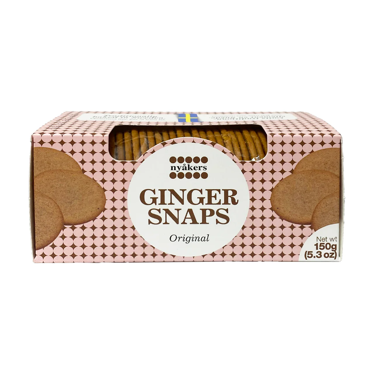 Nyåkers - Ginger Snaps, Original | 150 g