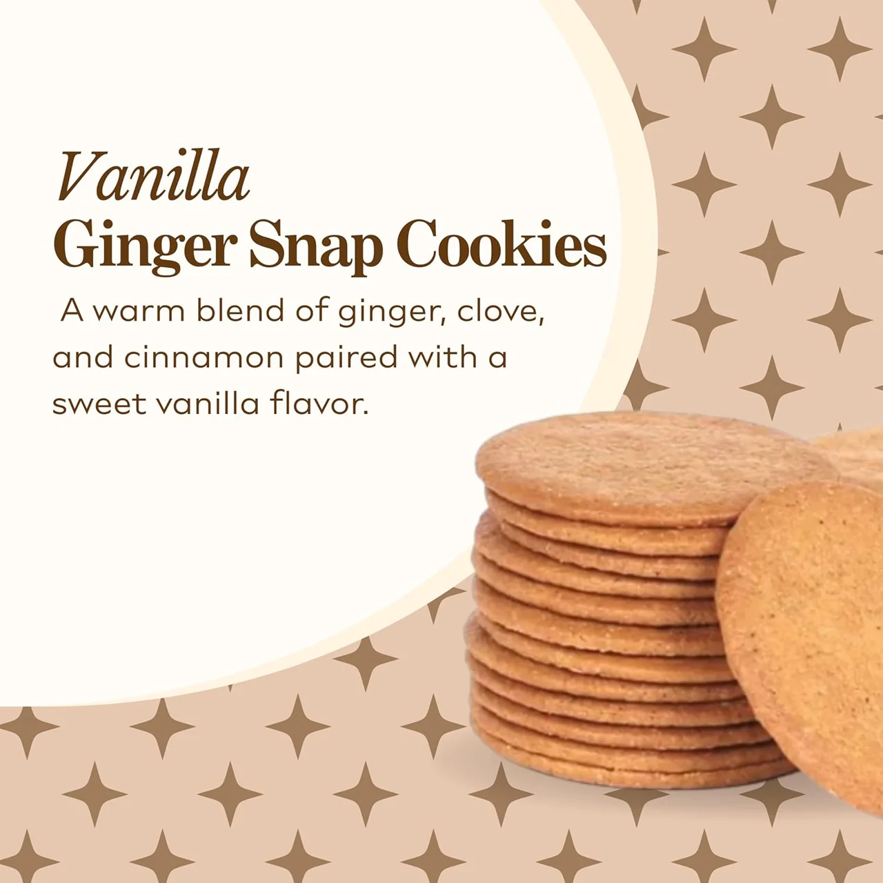 Nyåkers - Ginger Snaps, Vanilla | 150 g - Image 2