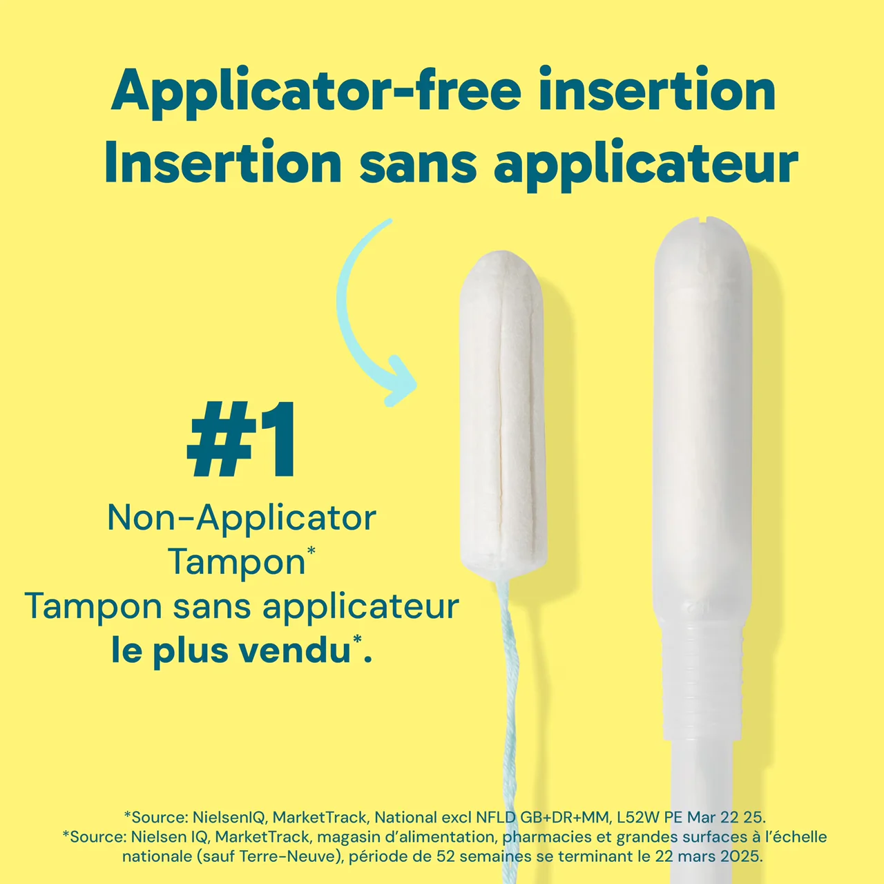 O.B. - Fluid-Lock Non-Applicator Tampons - Multi-Pack | 40 Tampons - Image 3