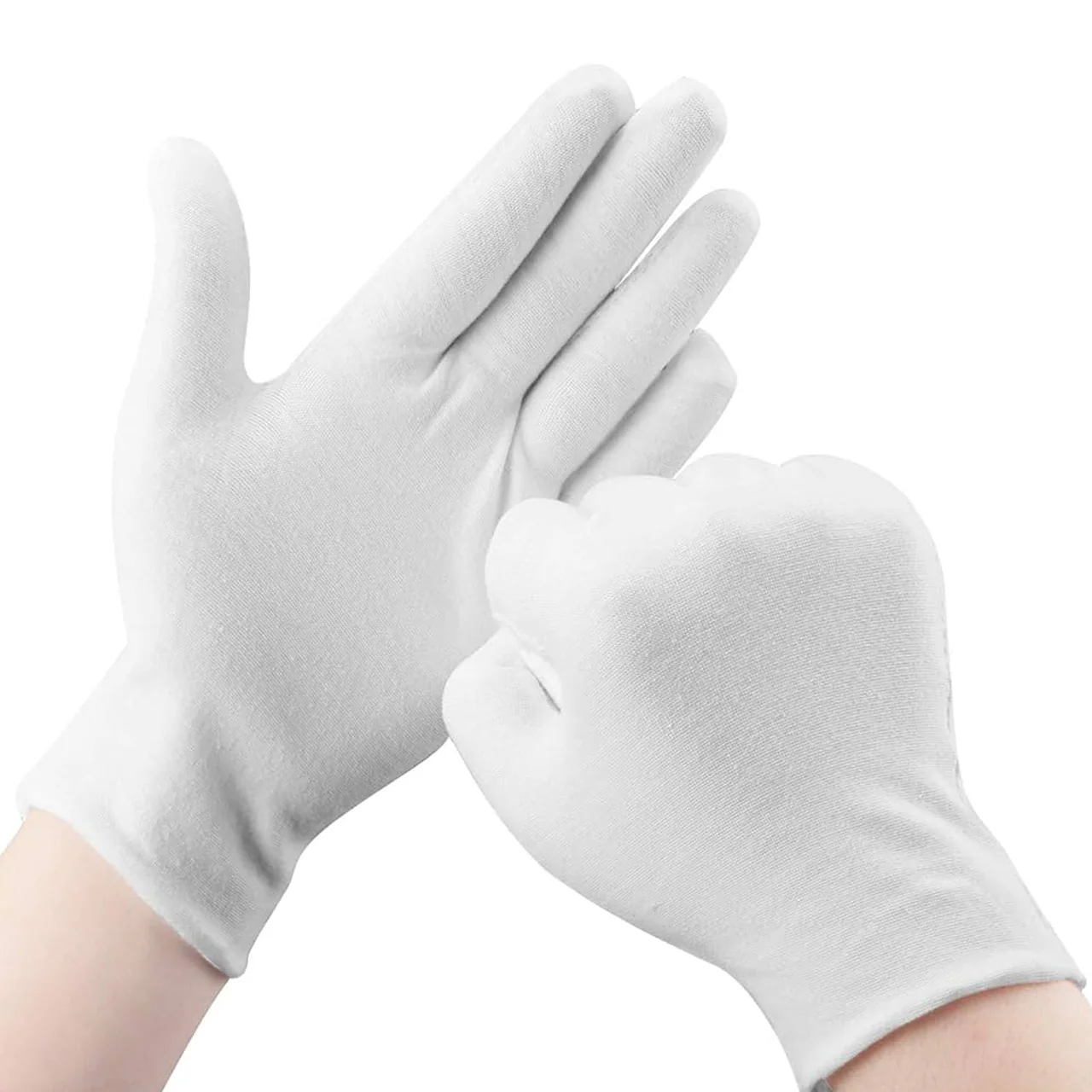 Option+ Cotton Gloves, Large | 1 Pair - Image 2