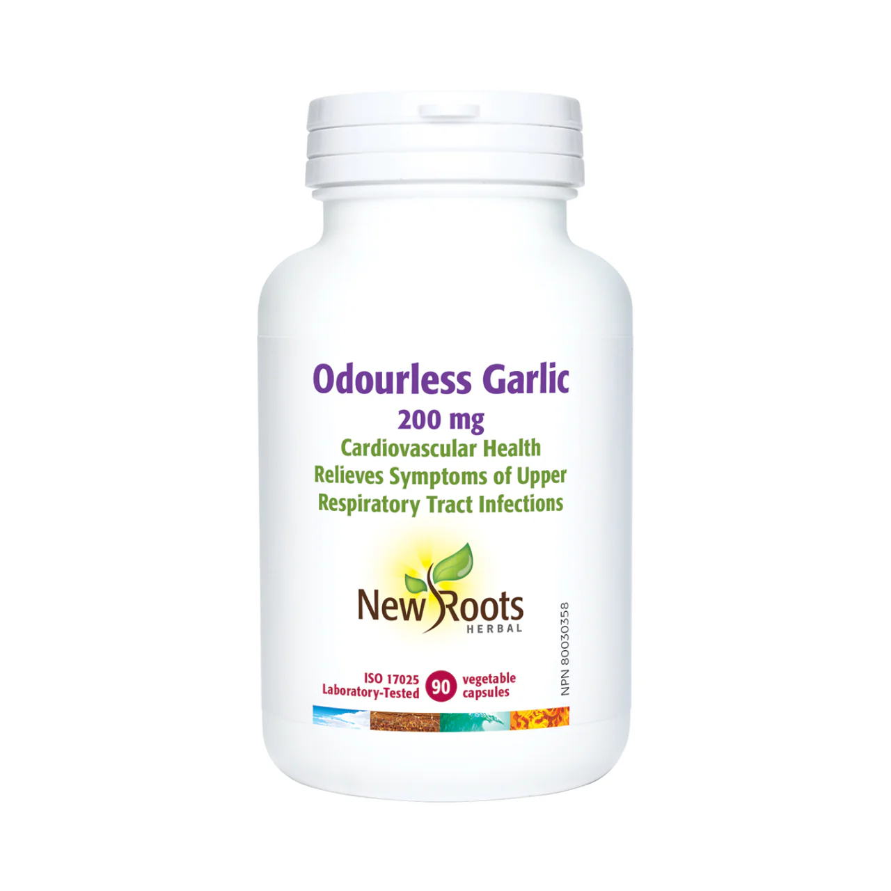 New Roots - Odourless Garlic 200 mg | 90 Capsules
