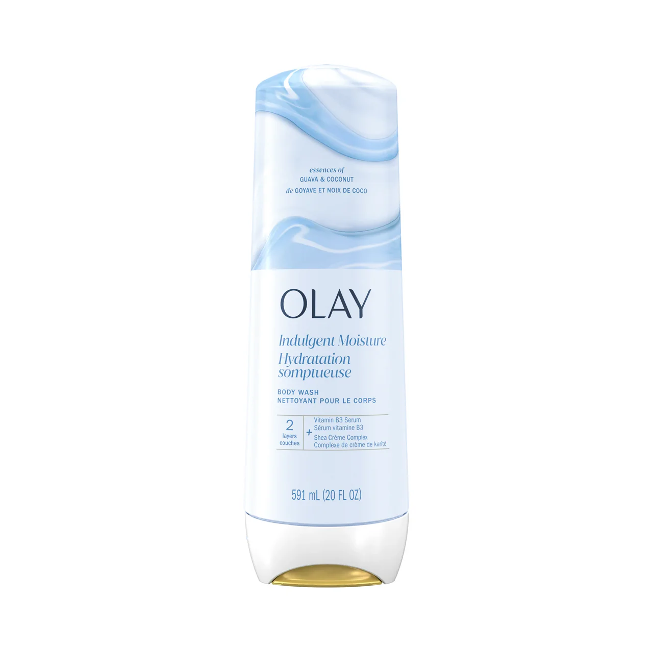 Olay - Indulgent Moisture Body Wash, Guava & Coconut | 591 mL