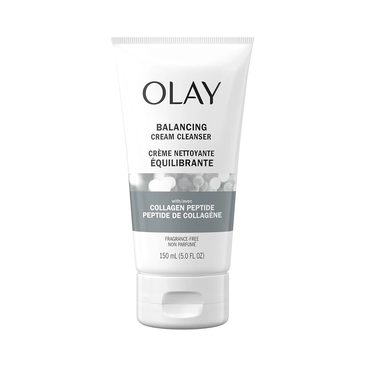Olay - Balancing Cream Cleanser With Collagen Peptide, Fragrance Free | 150 mL