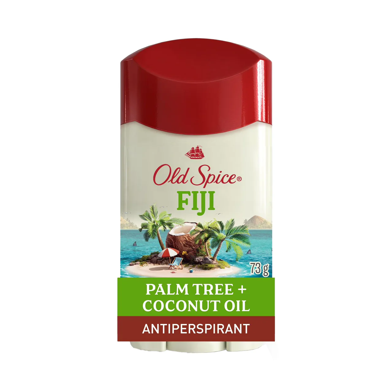 Old Spice - Fiji Antiperspirant, Palm Tree + Coconut | 73 g