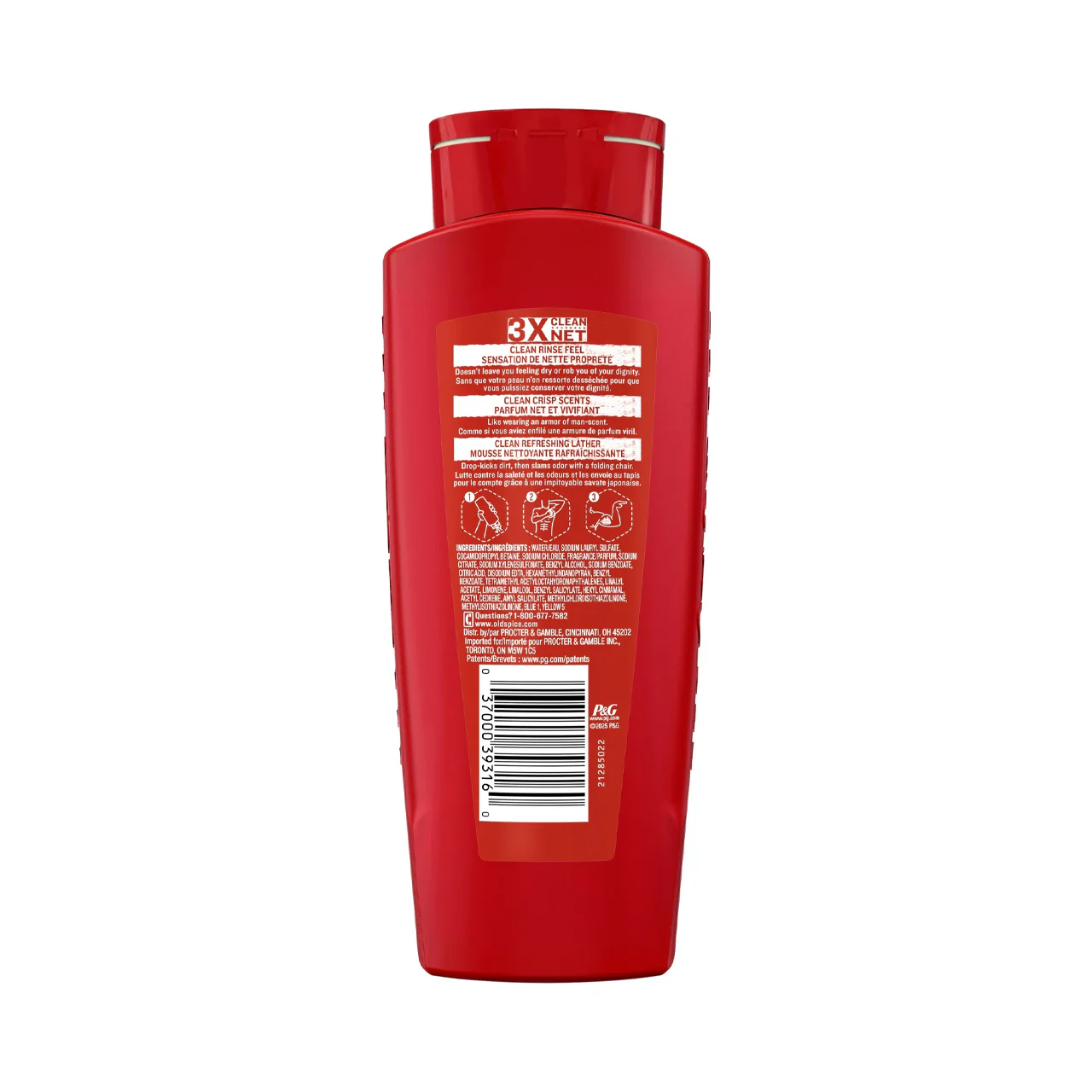 Old Spice - Pure Sport High Endurance 3X Clean Body Wash | 532 mL - Image 2