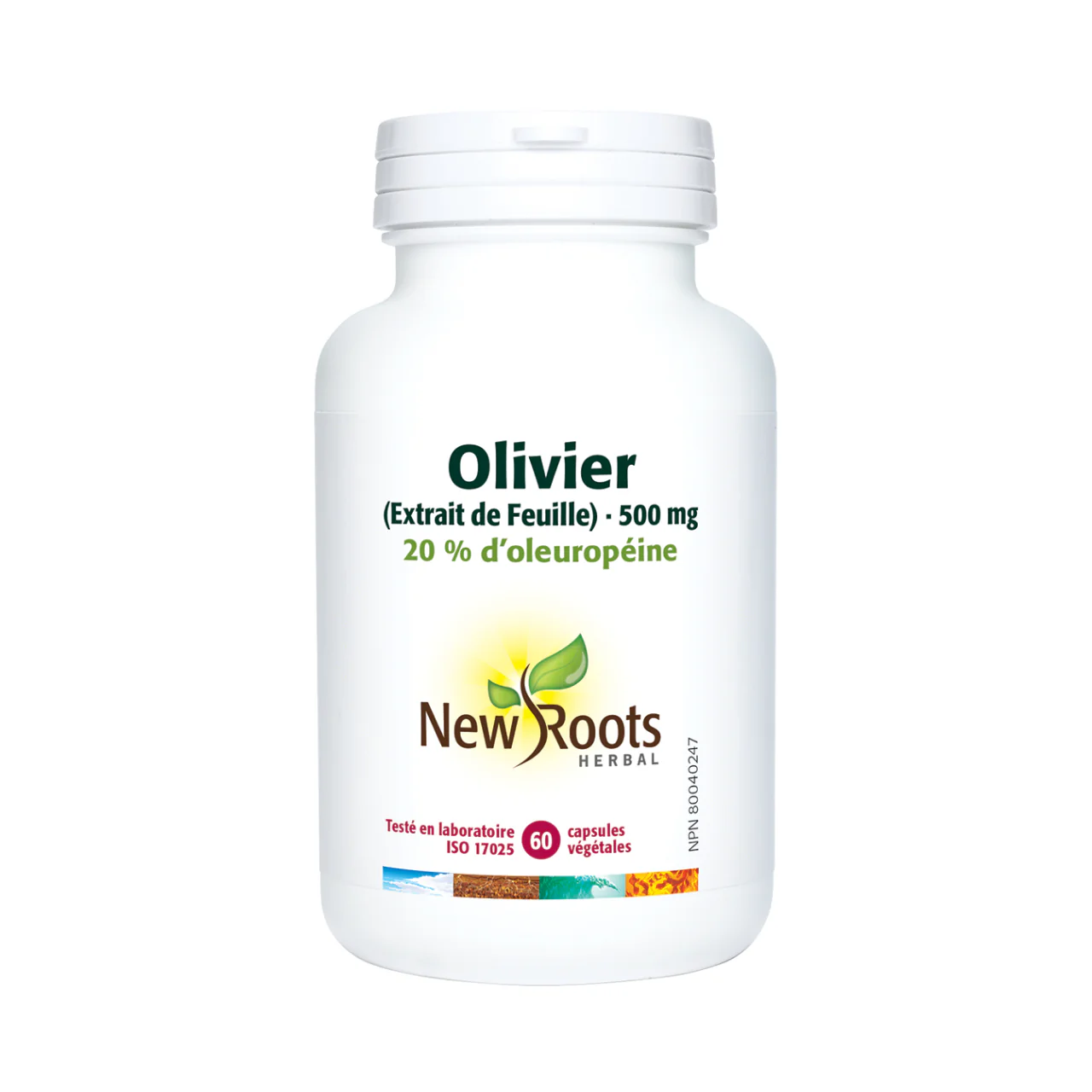 New Roots - Olive Leaf Extract 500 mg | 60 Capsules - Image 2