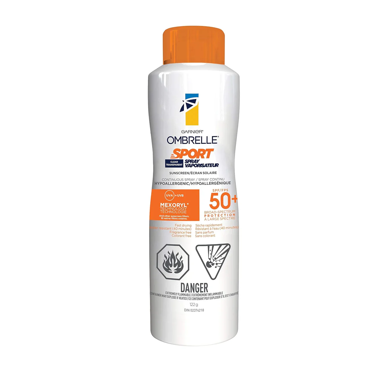 Ombrelle - Sport Spray Sunscreen SPF 50+ | 122 g