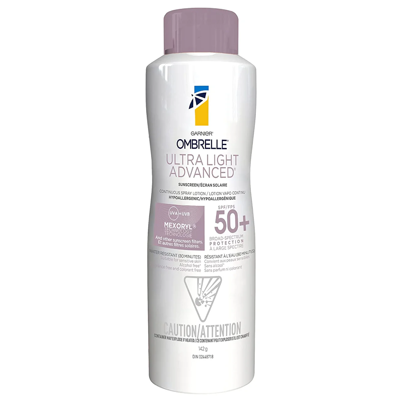 Ombrelle - Ultra Light Advanced Sunscreen Spray SPF50+ | 142 g