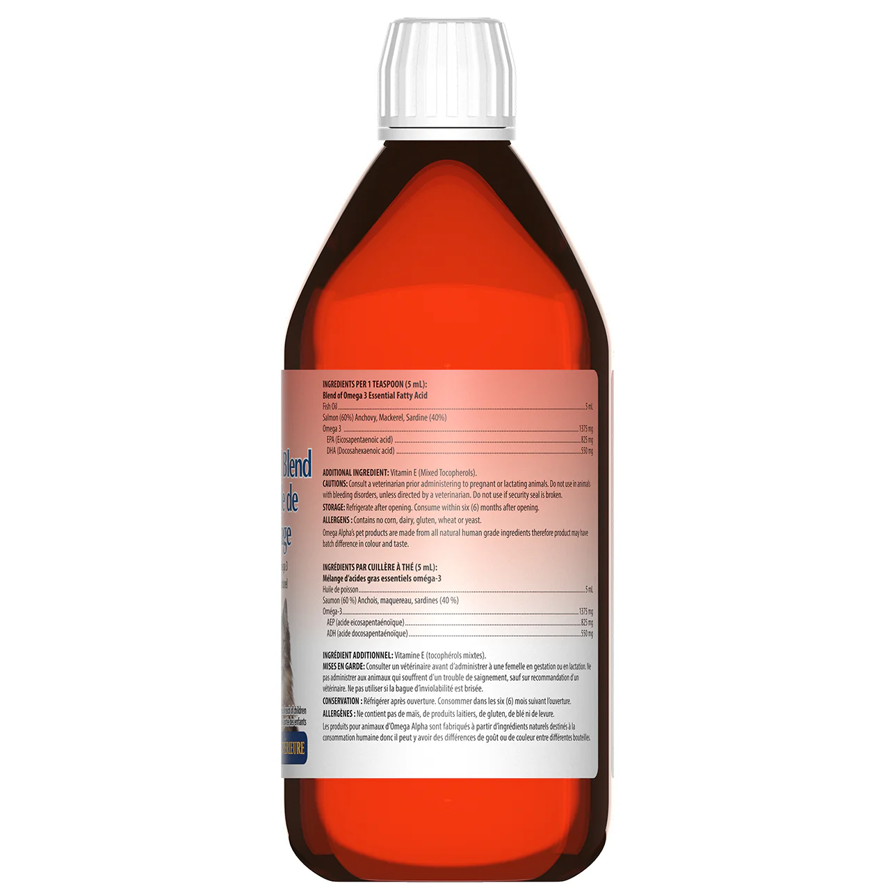 Omega Alpha - Wild Salmon Oil Blend | 500 mL - Image 2