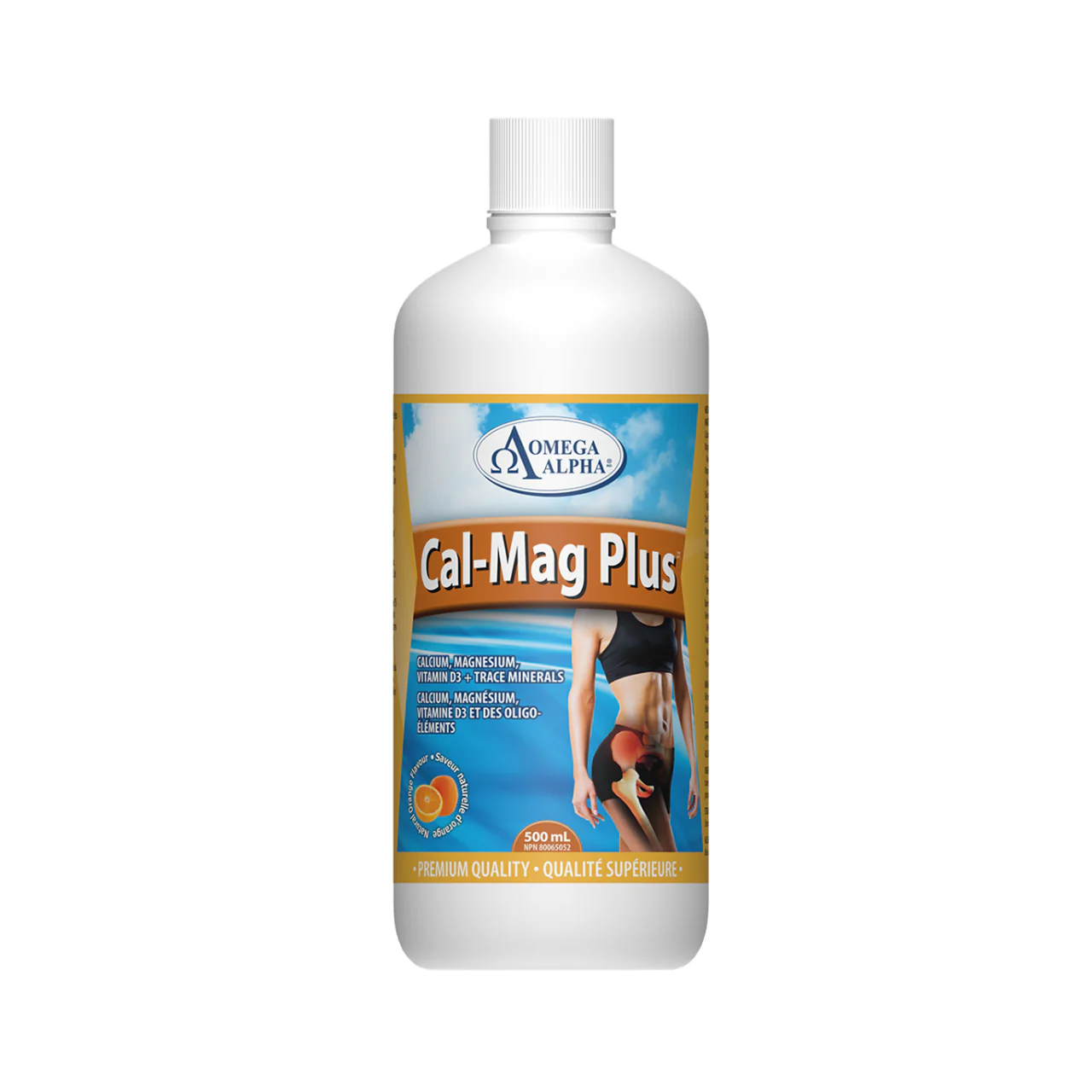 Omega Alpha - Cal-Mag Plus Orange Flavor | 500 mL