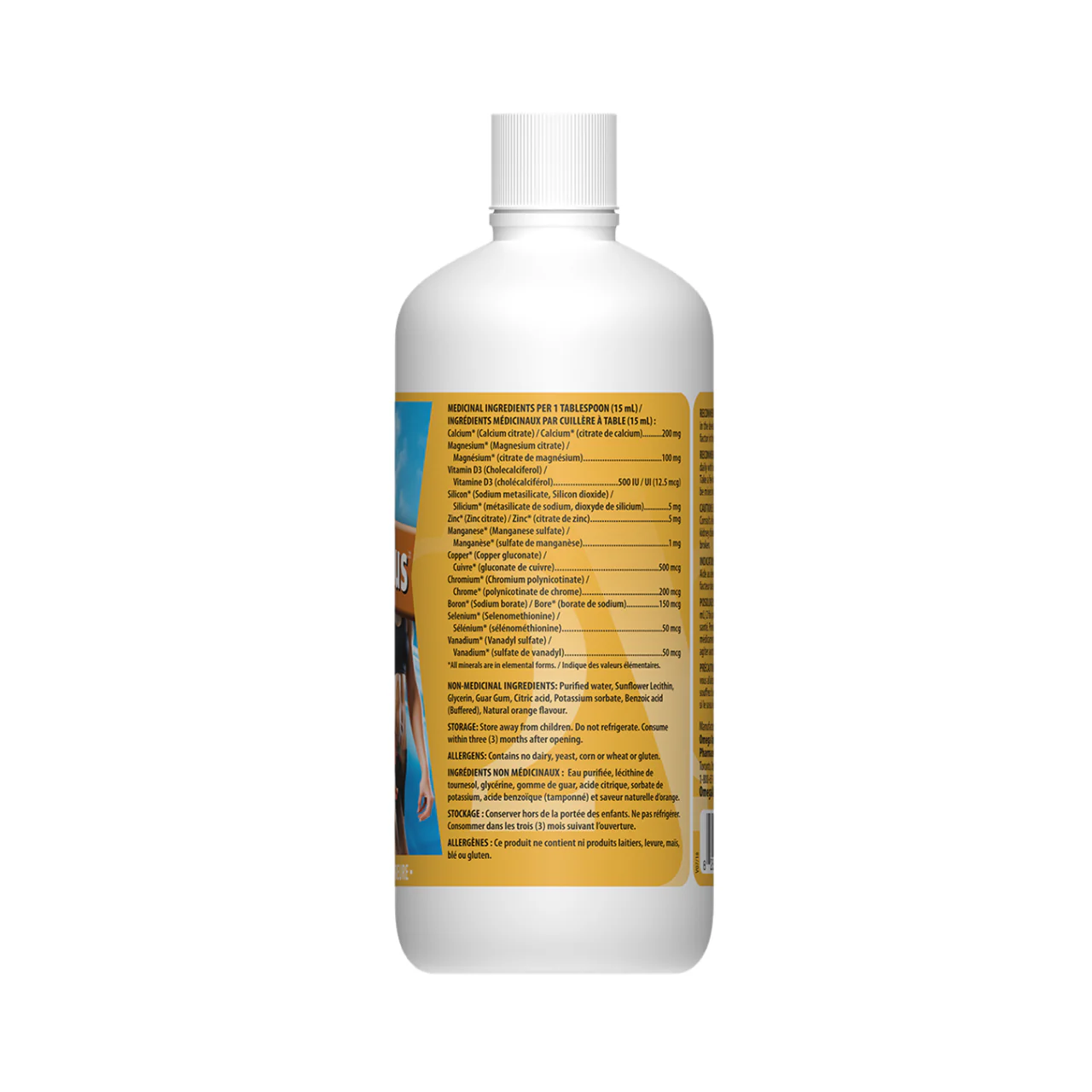 Omega Alpha - Cal-Mag Plus Orange Flavor | 500 mL - Image 2