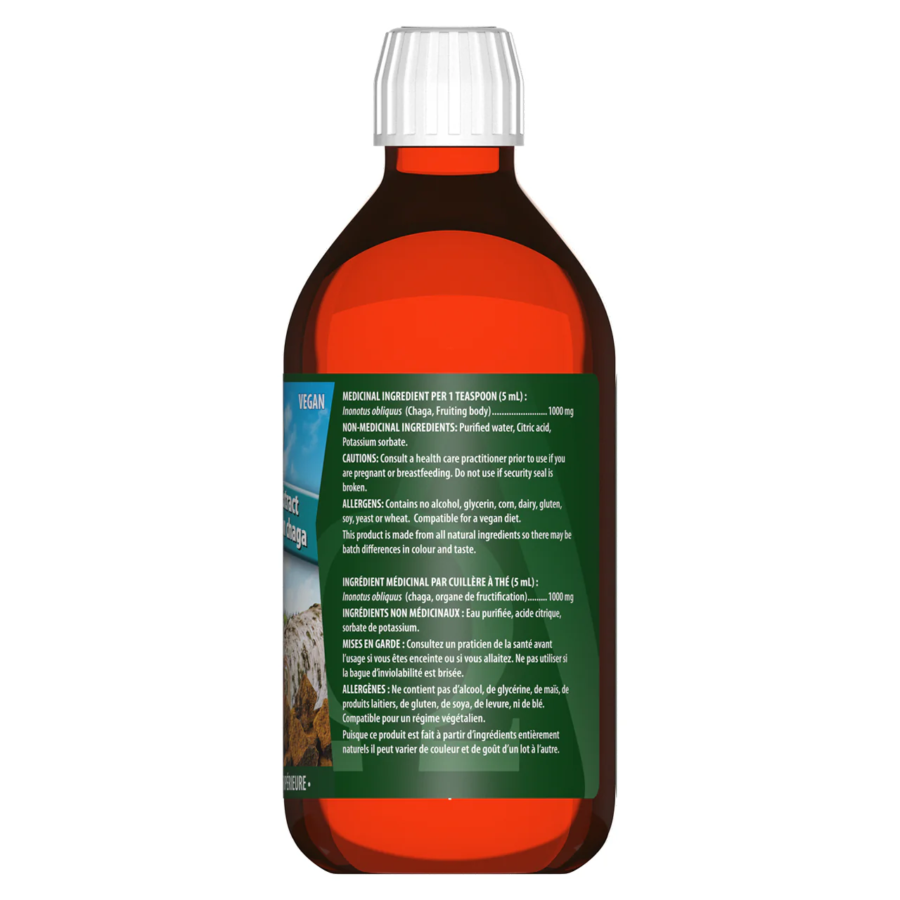 Omega Alpha - Chaga Mushroom Extract | 250 mL - Image 2