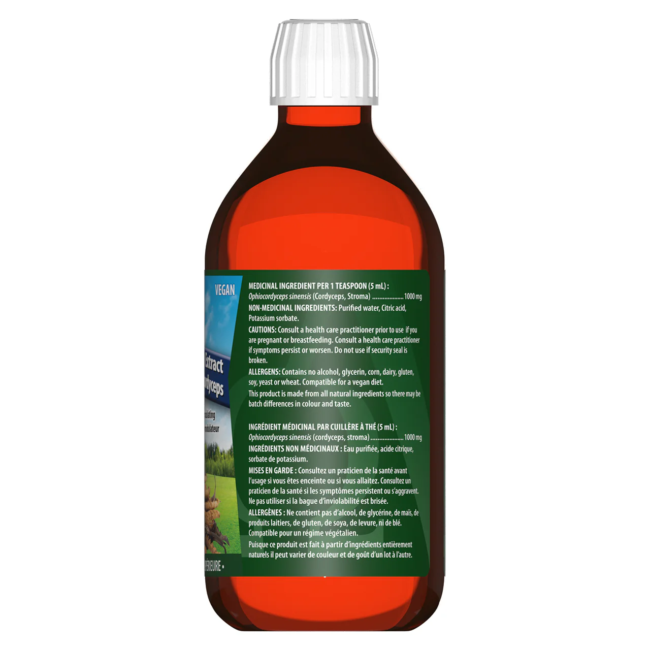 Omega Alpha - Cordyceps Mushroom Extract | 250 mL - Image 2