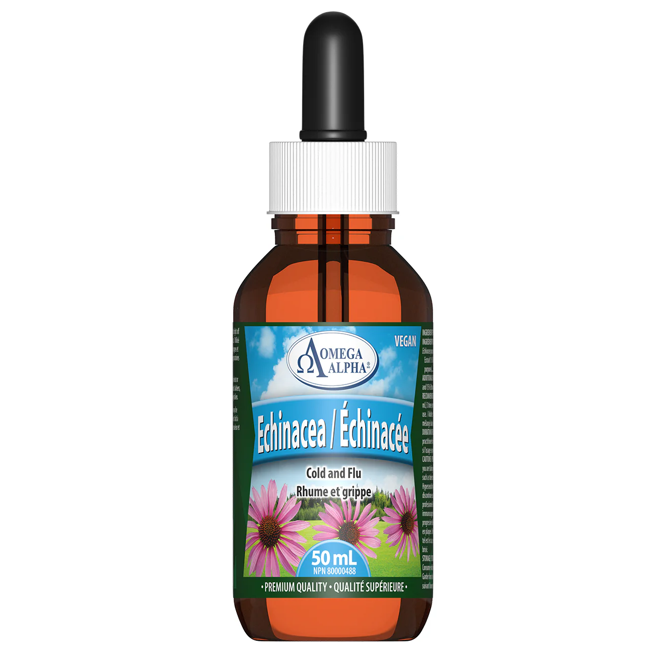 Omega Alpha - Echinacea for Cold & Flu | 50 mL