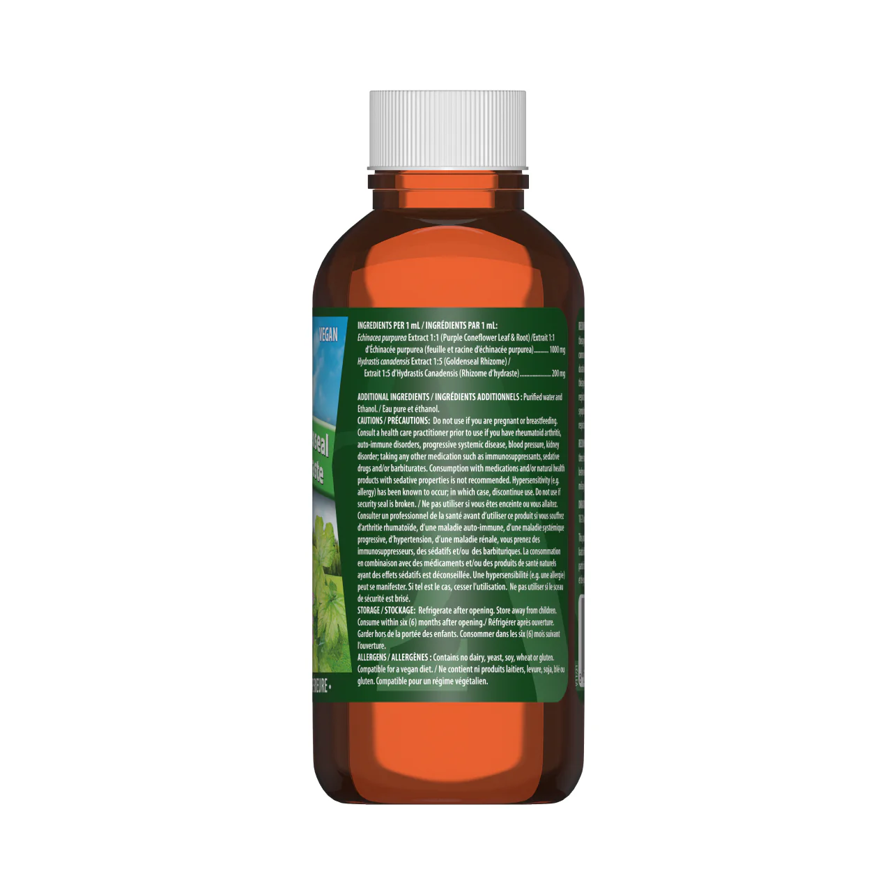 Omega Alpha -  Echinacea & Goldenseal Natural Flav | 120 mL - Image 2