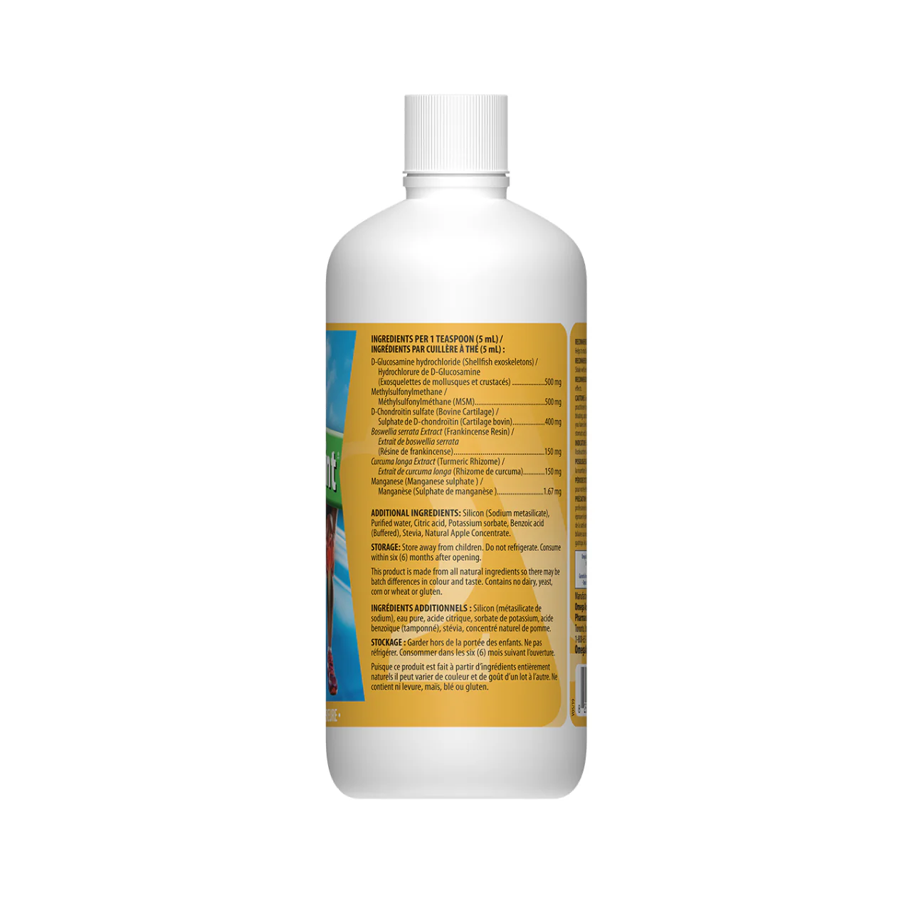 Omega Alpha - GlucosaJoint, Apple Flavor | 500 mL - Image 2