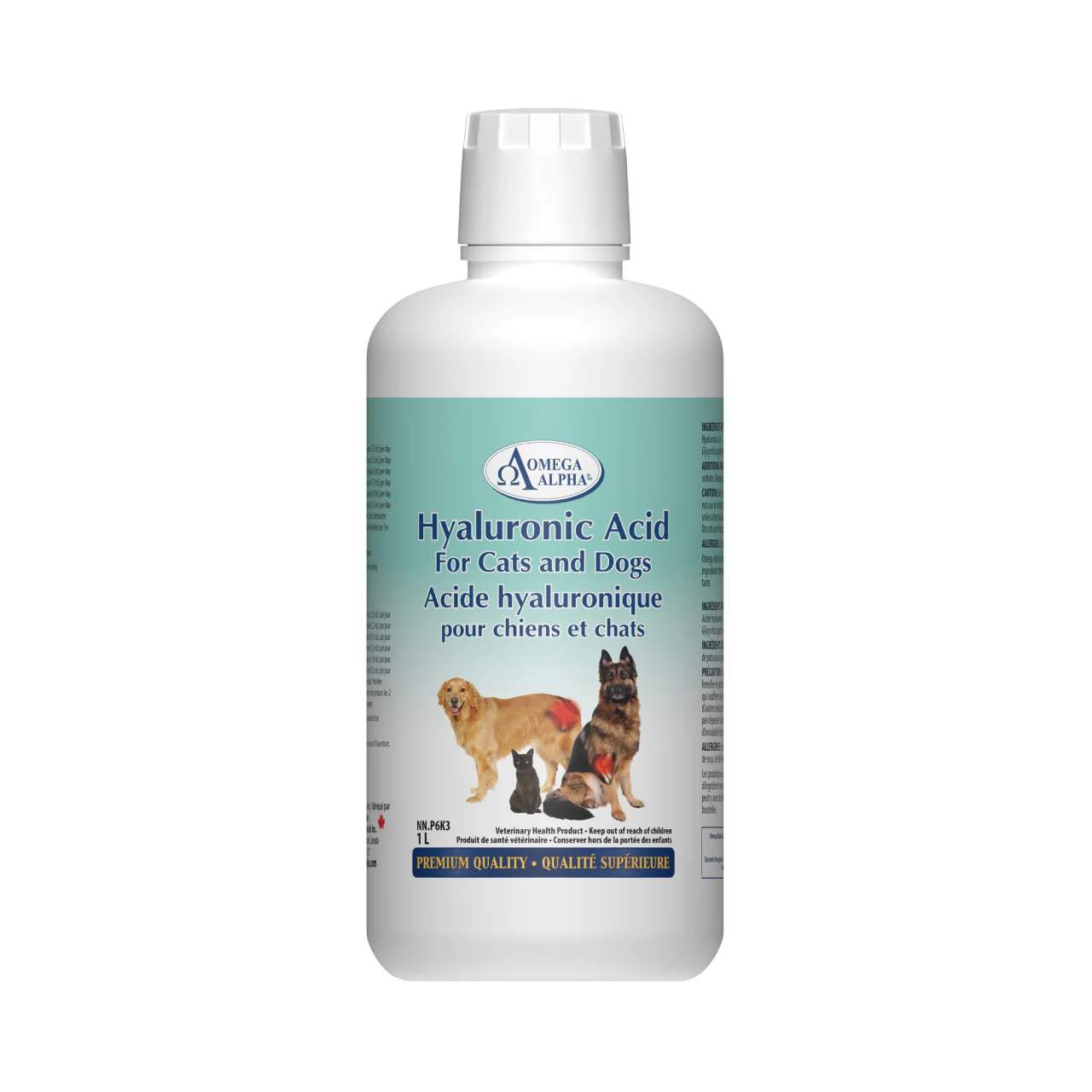 Omega Alpha -  Hyaluronic Acid For Cats and Dogs | 1 L