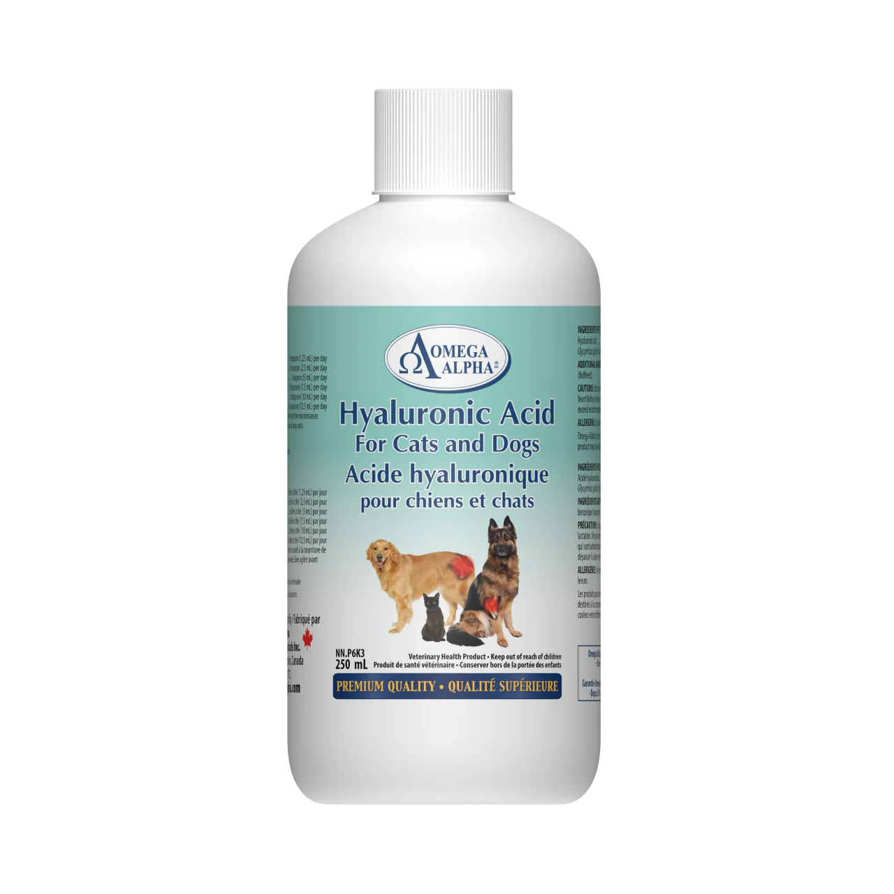 Omega Alpha - Hyaluronic Acid For Cats and Dogs | 250 mL