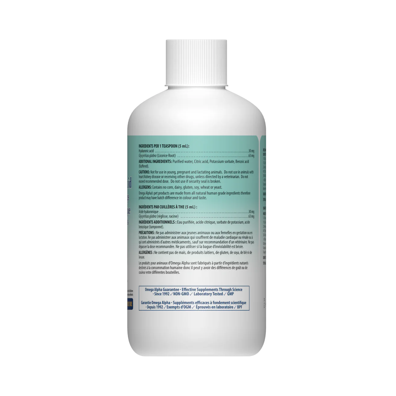 Omega Alpha - Hyaluronic Acid For Cats and Dogs | 250 mL - Image 2