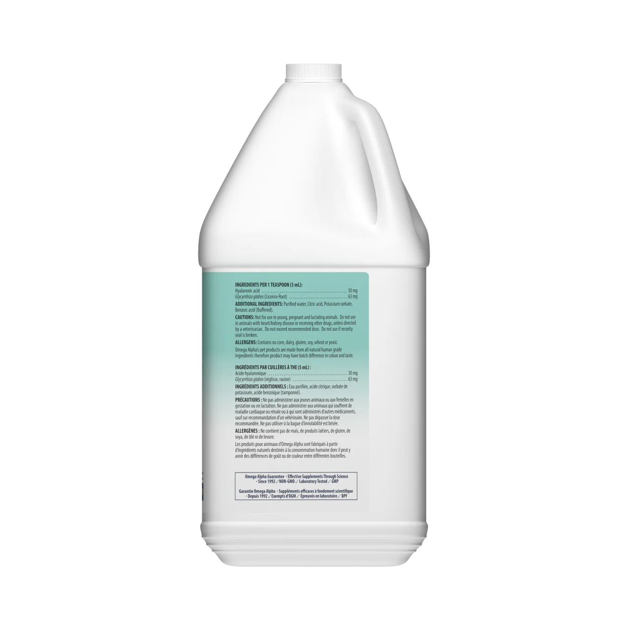Omega Alpha -  Hyaluronic Acid For Cats and Dogs | 4 L - Image 2