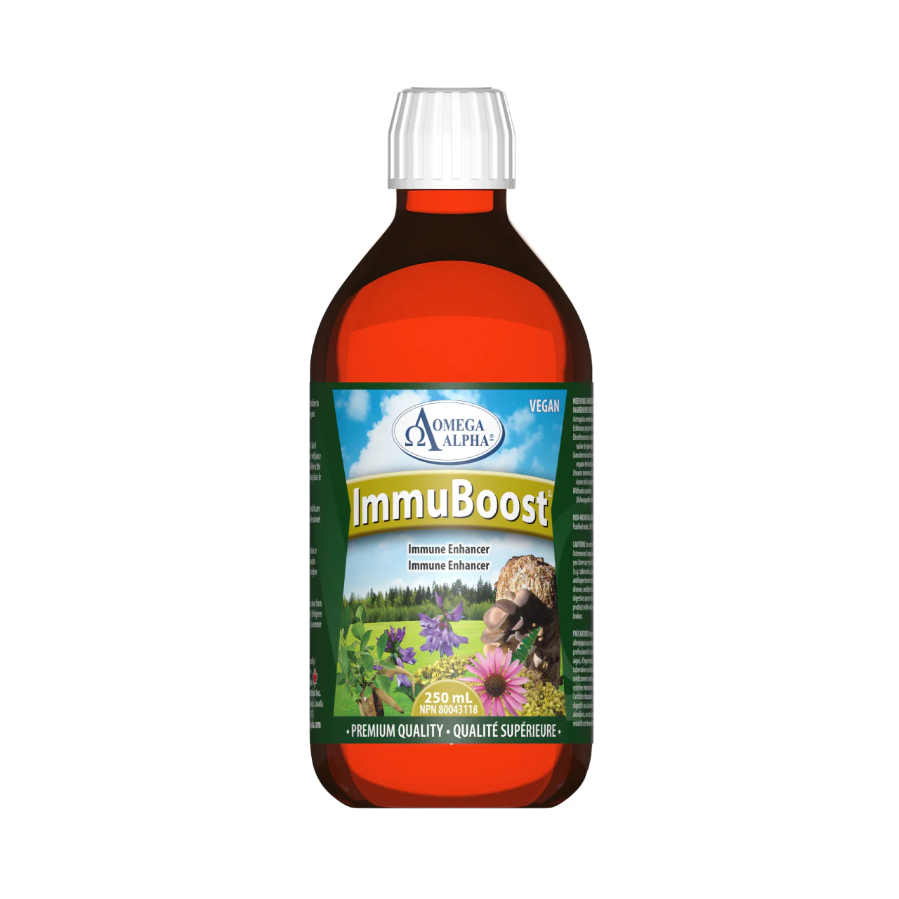 Omega Alpha - ImmuBoost Natural Flav | 250 mL
