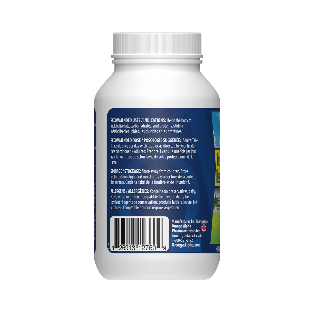 Omega Alpha -  Inositol Hexaniacinate Vitamin B3 | 60 vcap - Image 3
