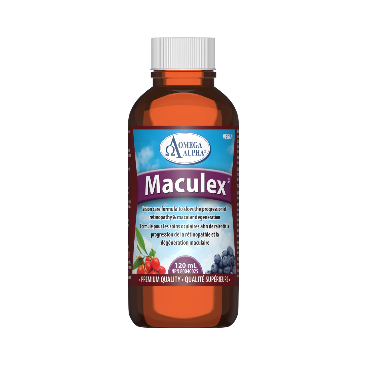 Omega Alpha - Maculex Natural Flav | 120 mL
