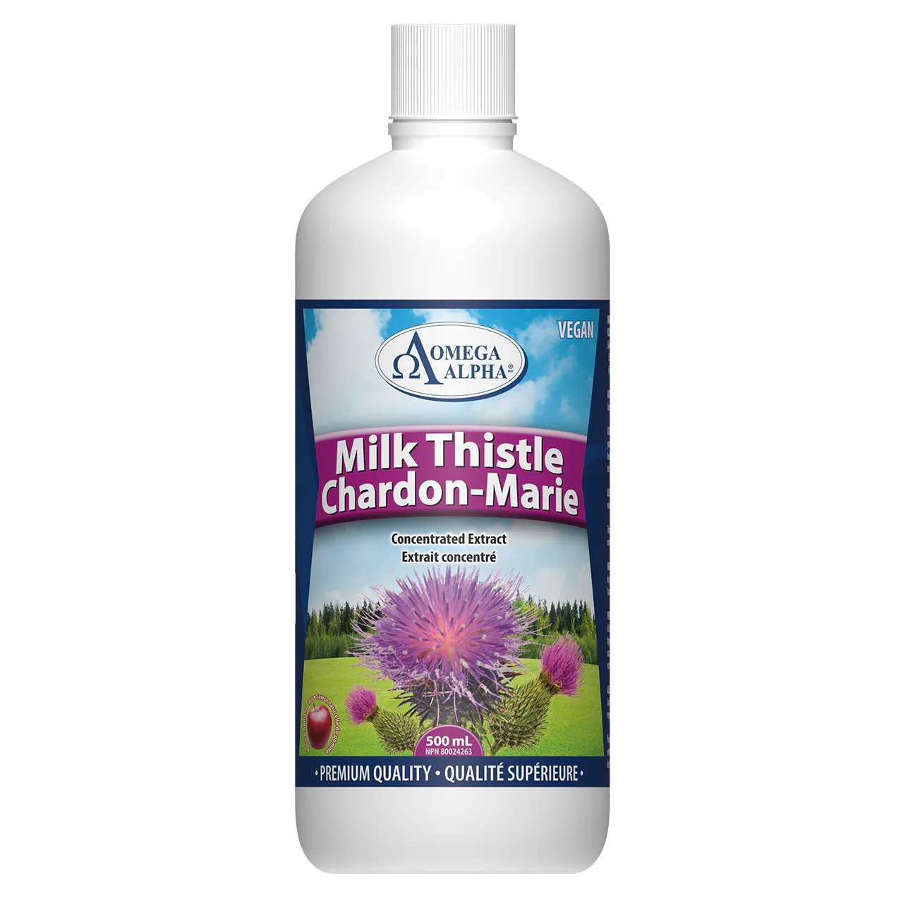 Omega Alpha - Milk Thistle Concentrated Extract | 500 mL