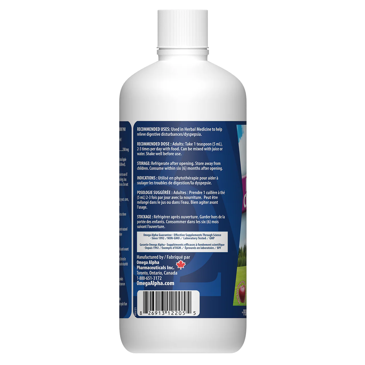 Omega Alpha - Milk Thistle Concentrated Extract | 500 mL - Image 3