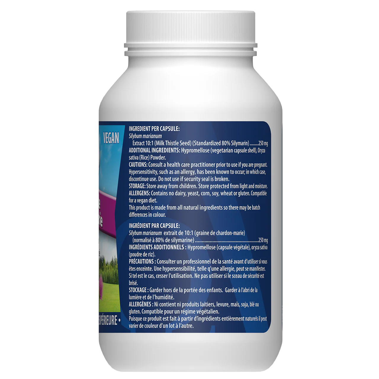 Omega Alpha - Milk Thistle High Potency Extract | 60 Caps - Image 2
