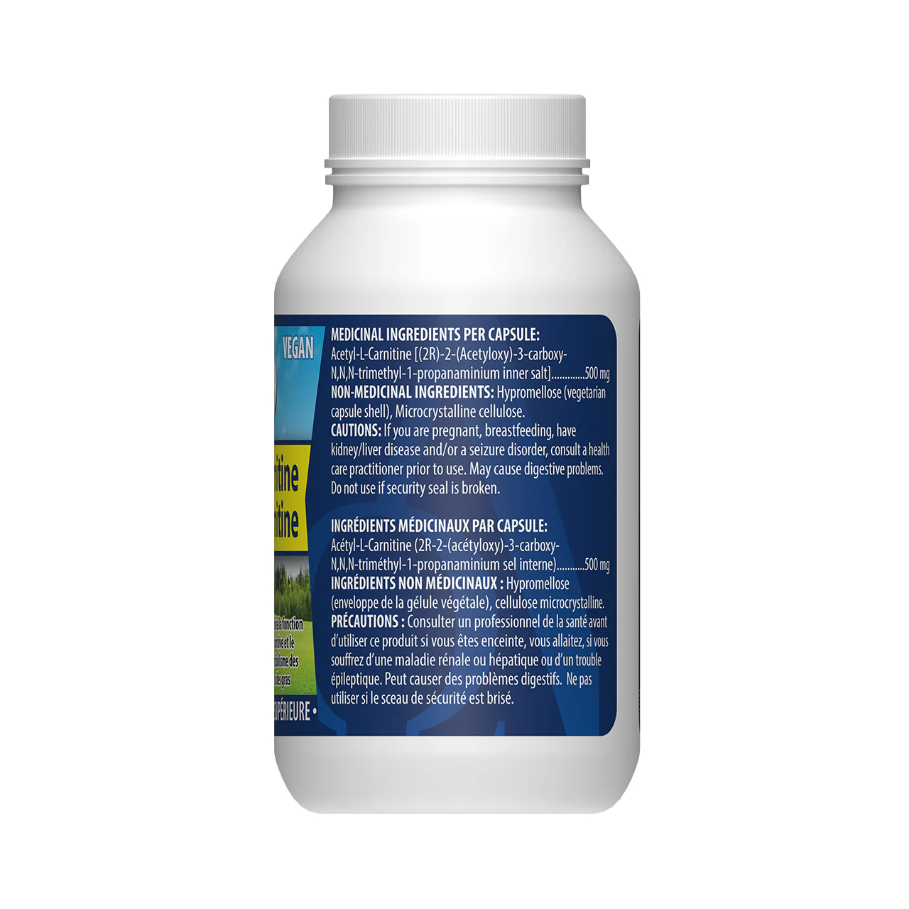 Omega Alpha - N-Acetyl-L-Carnitine | 90 vcap - Image 2