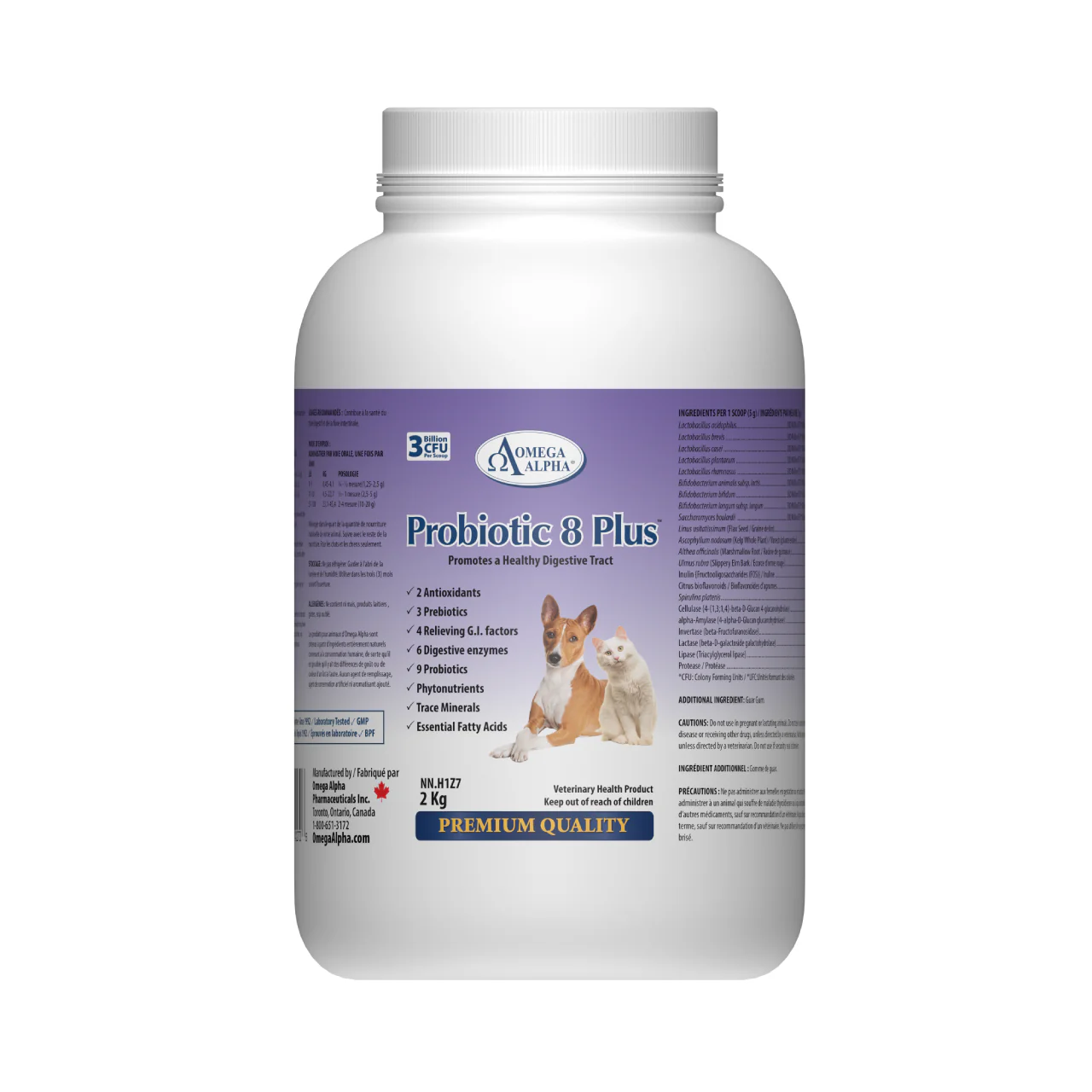 Omega Alpha - Probiotic 8 Plus | 2 kg