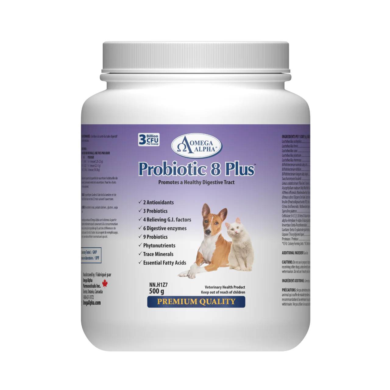 Omega Alpha -  Probiotic 8 Plus | 500 g