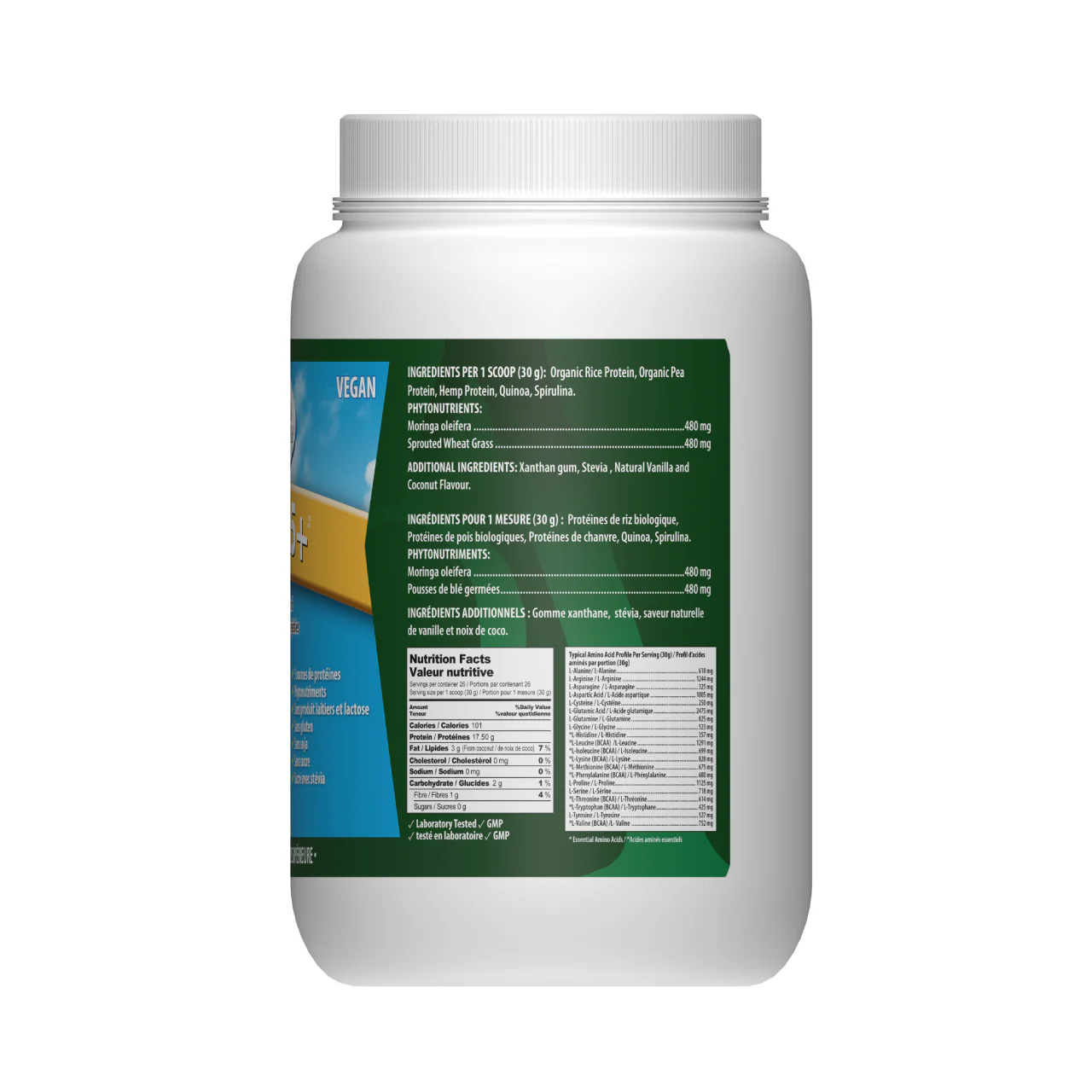 Omega Alpha - Protein Vgan5+ Vanilla Flav | 800 g - Image 2