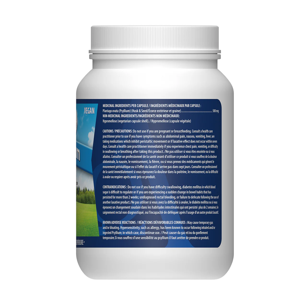 Omega Alpha - Psyllium Husk & Seeds | 100 VegCaps - Image 2