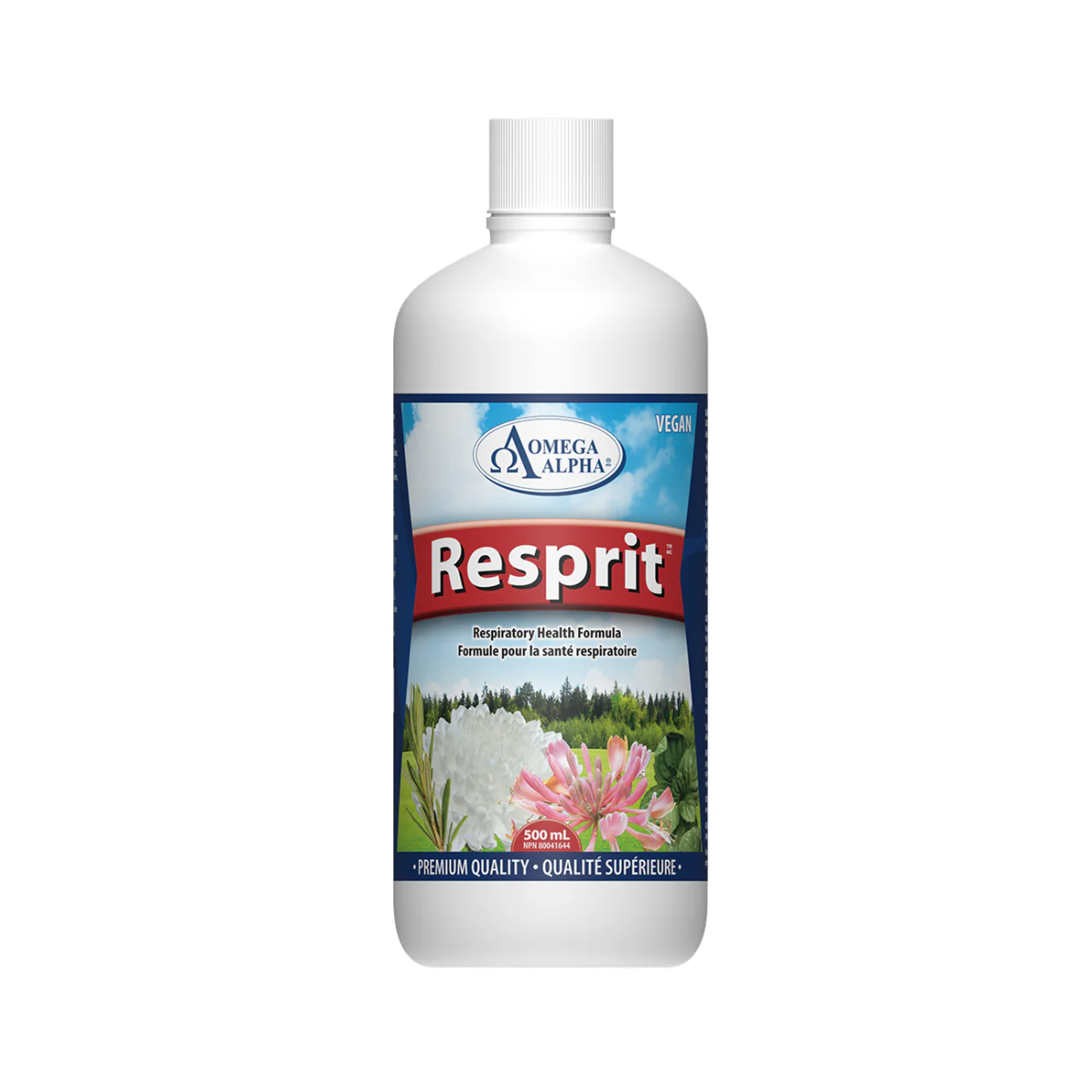 Omega Alpha - Resprit Cherry-Menthol Flav | 500 mL