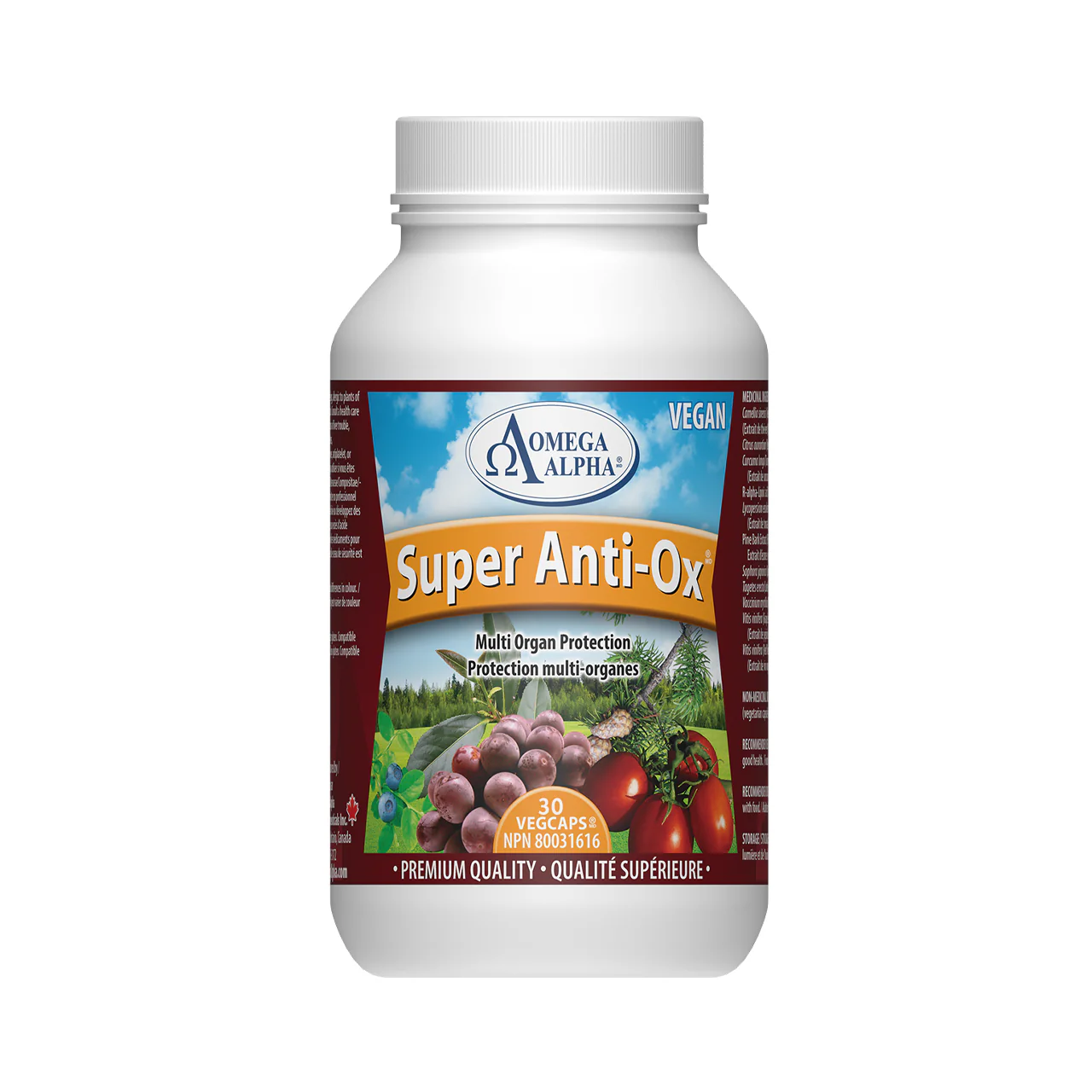 Omega Alpha - Super Anti-Ox | 30 vcap