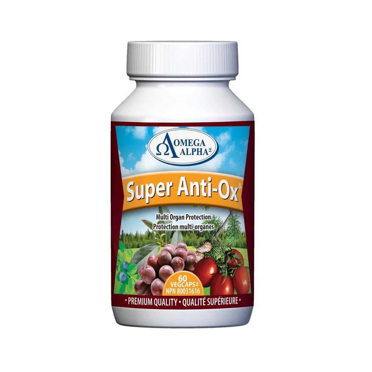 Omega Alpha - Super Anti-Ox | 60 vcap