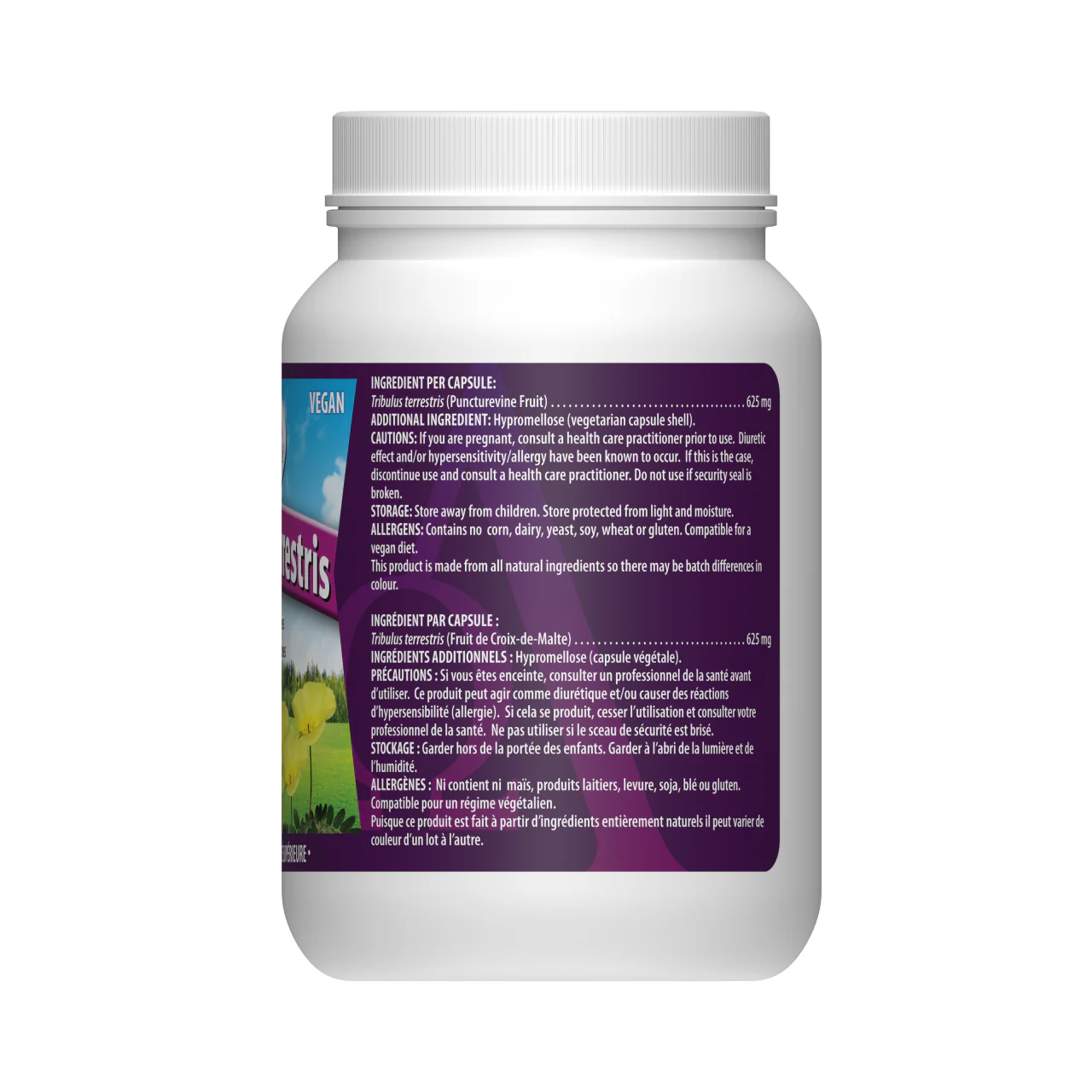 Omega Alpha - Tribulus Terrestris | 120 Capsules - Image 2