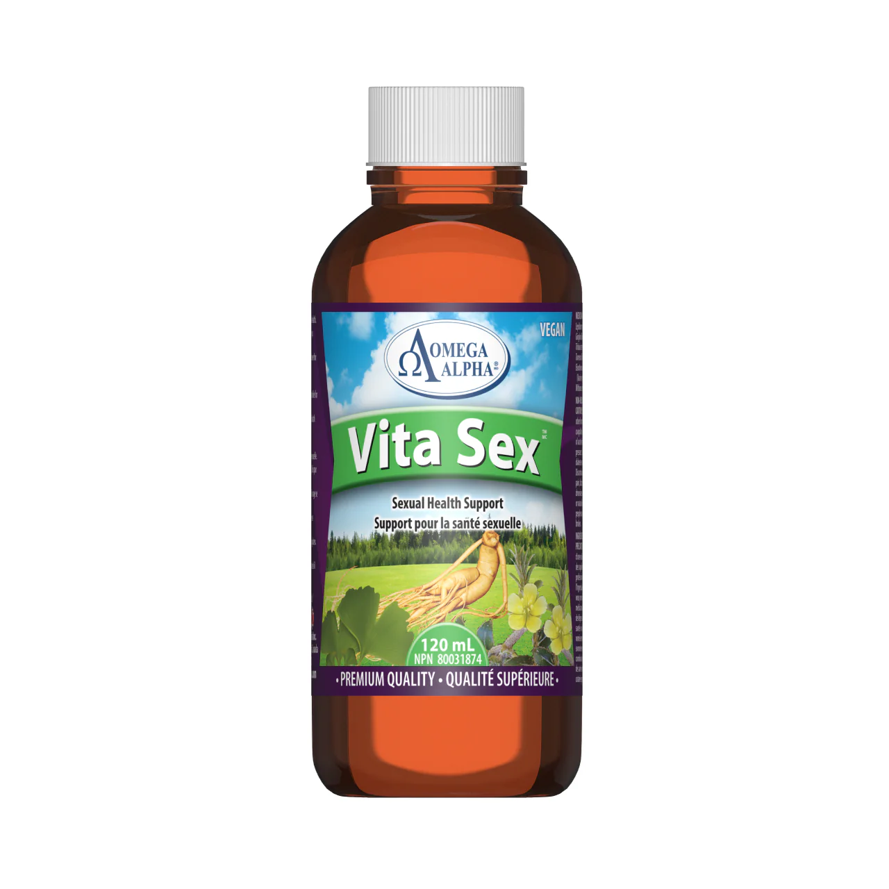 Omega Alpha -  Vita Sex, Natural Flavor | 120 mL