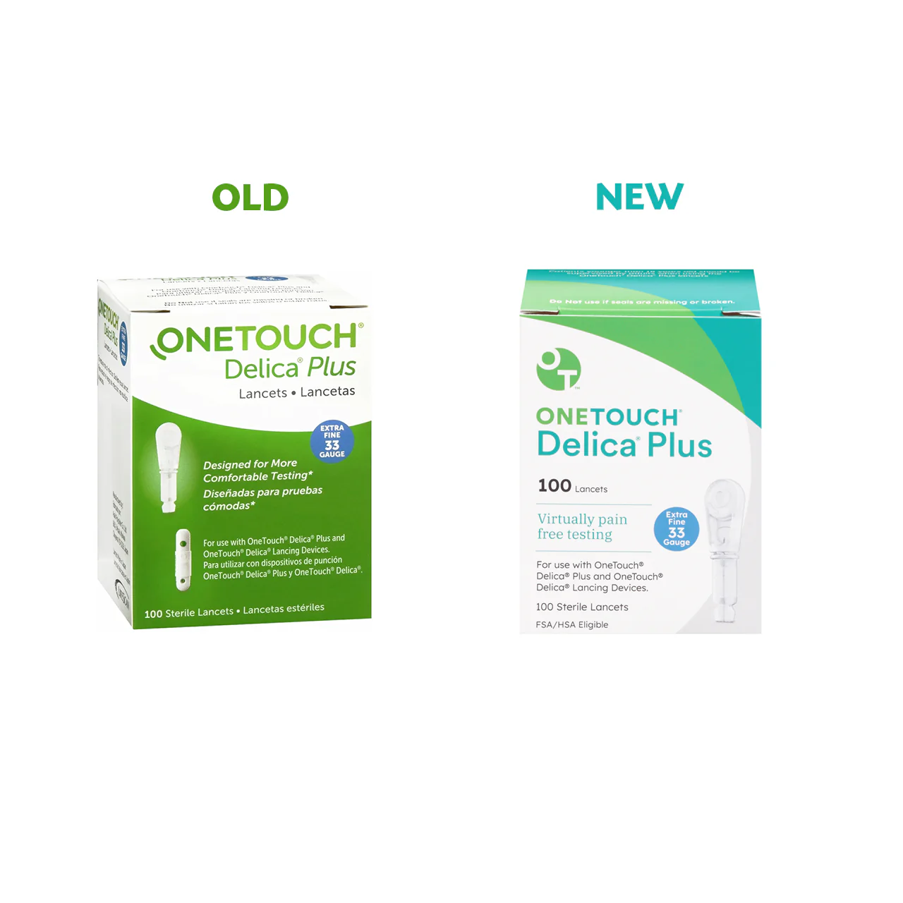OneTouch - Delica Plus Lancets - 33 Gauge | 100 Sterile Lancets - Image 3