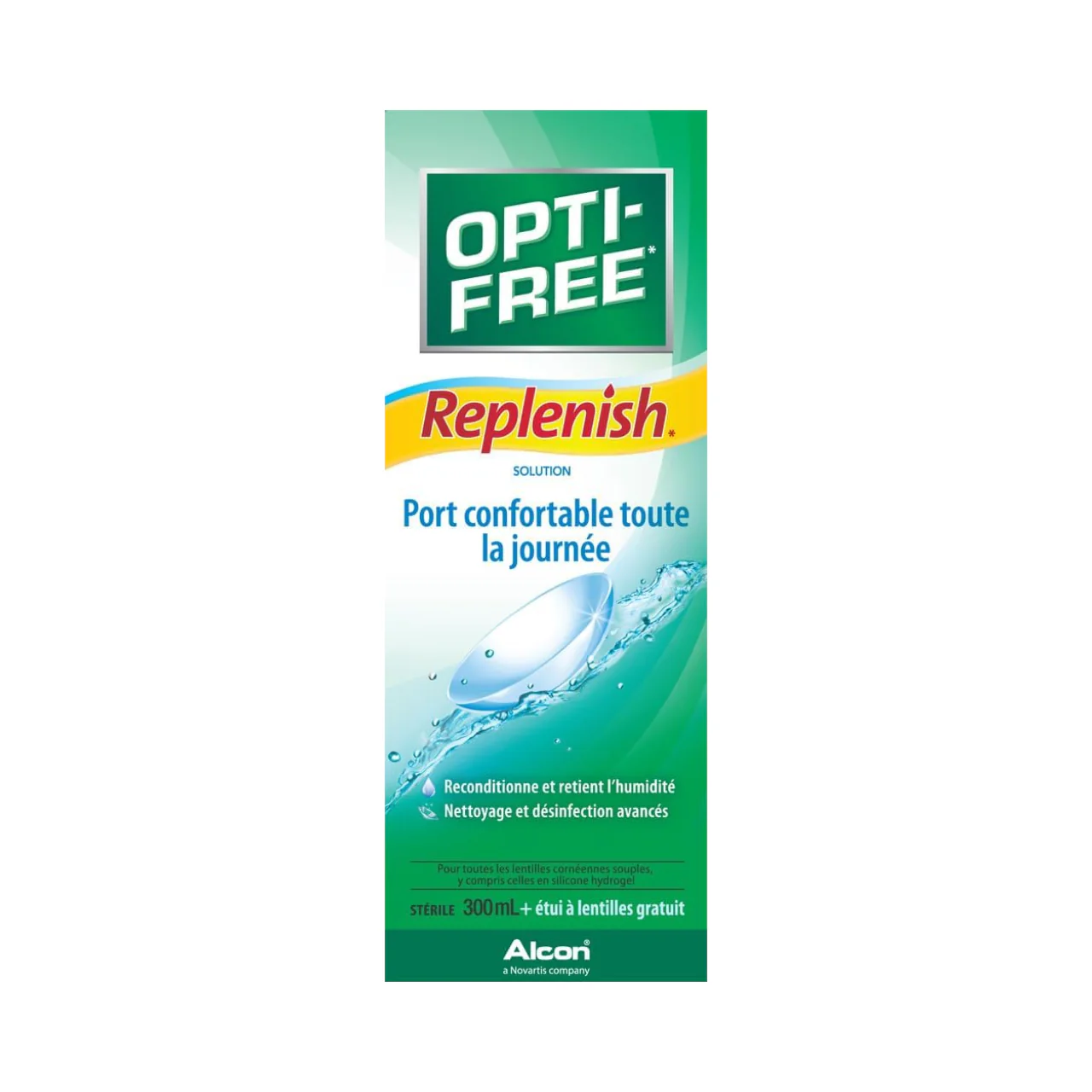 Opti-Free Replenish Contact Solution for All Day Comfort | 300 ml - Image 2