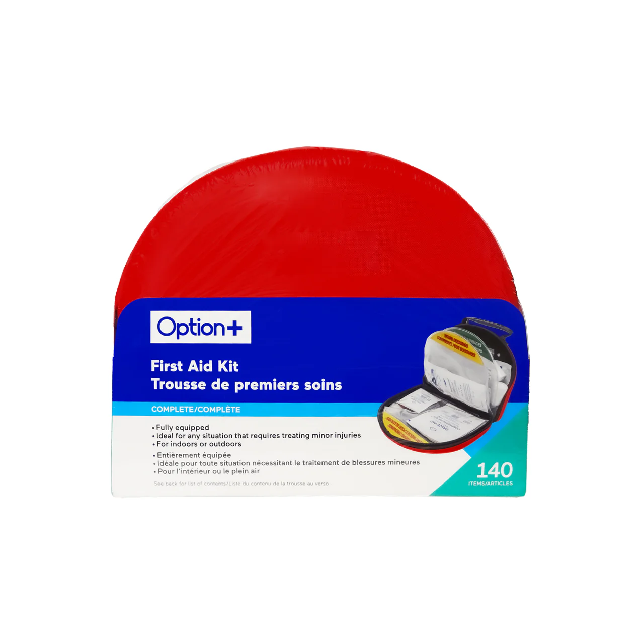 Option+ Complete First Aid Kit | 140 Items
