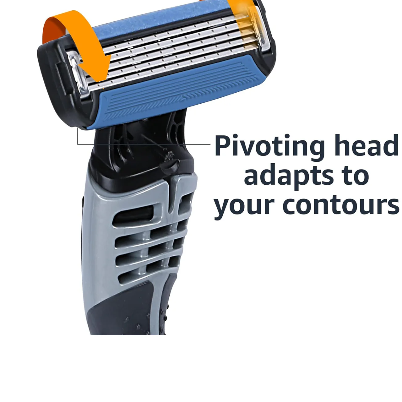 Option+ Five Blade for Men Disposable Razors | 3 pk - Image 5