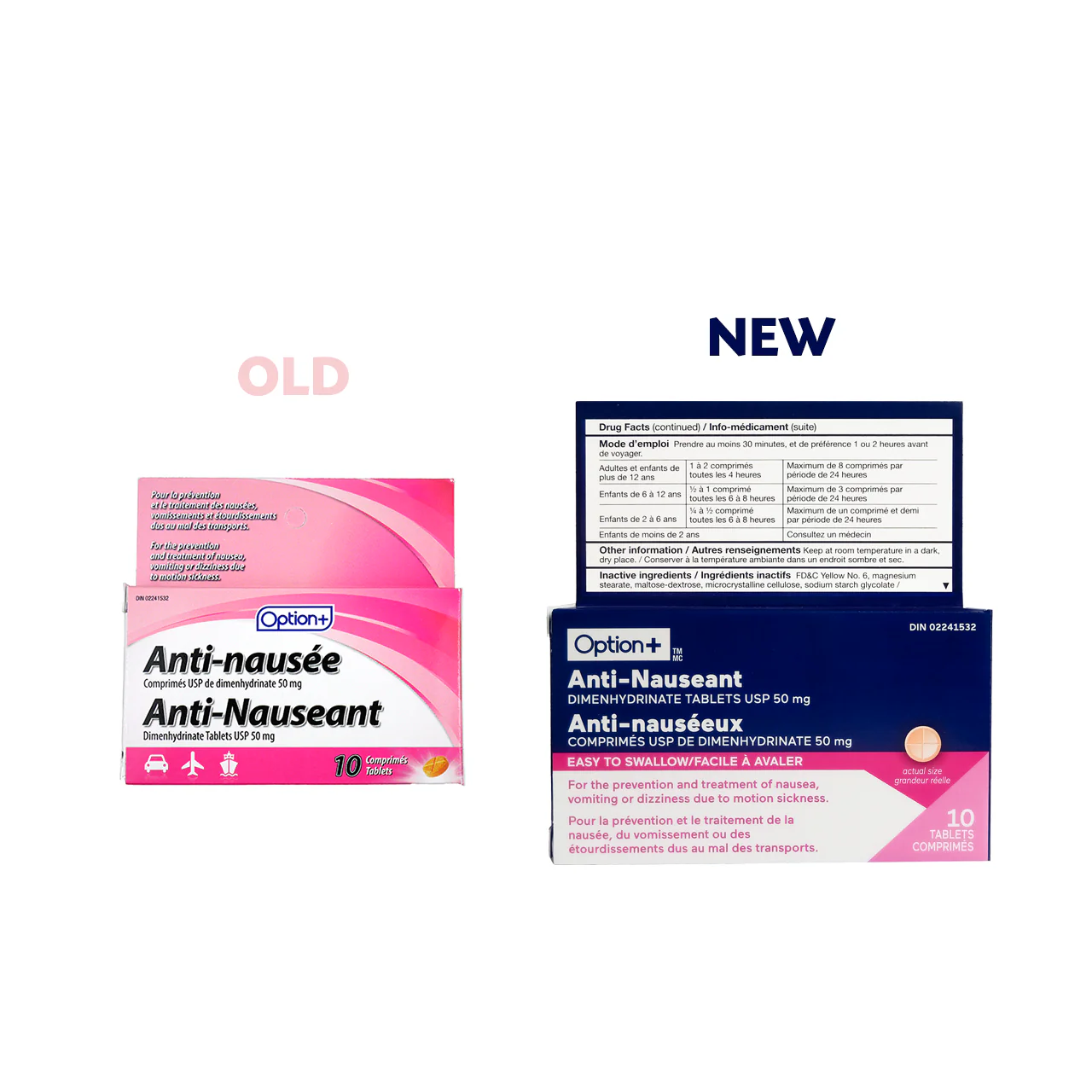 Option+ Anti-Nauseant Tablets 50 mg - Adults | 10 Tablets - Image 4