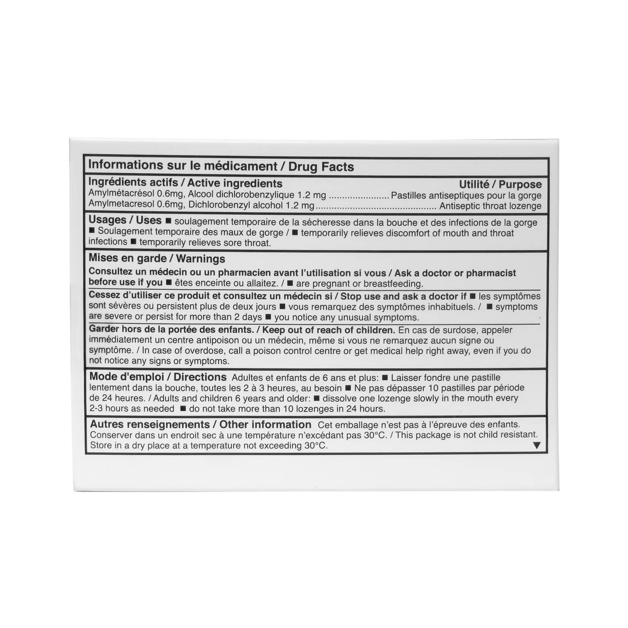 Option+ Antibacterial Throat Lozenges, Cherry | 16 Lozenges - Image 2