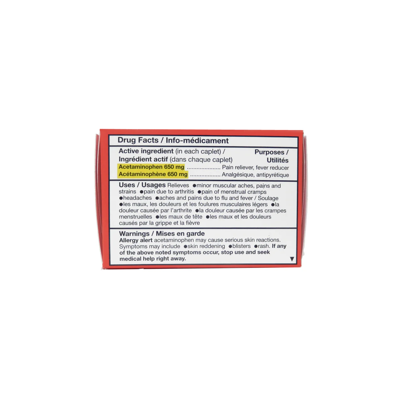 Option+ Arthritis Pain Relief 650 mg Extended Release | 50 Caplets - Image 2