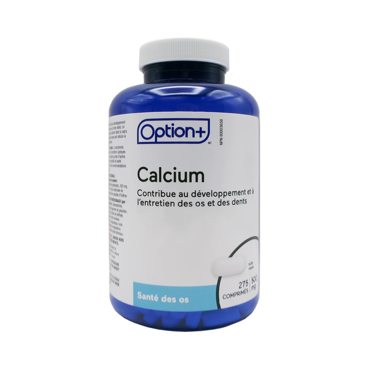 Option+ Calcium 500 mg | 275 Tablets - Image 2